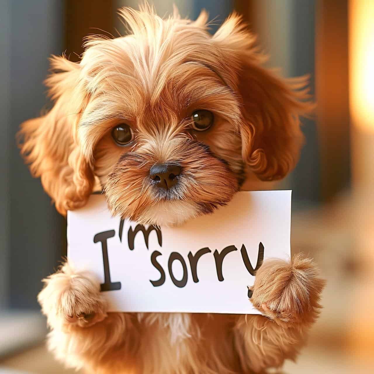 I'm sorry dog