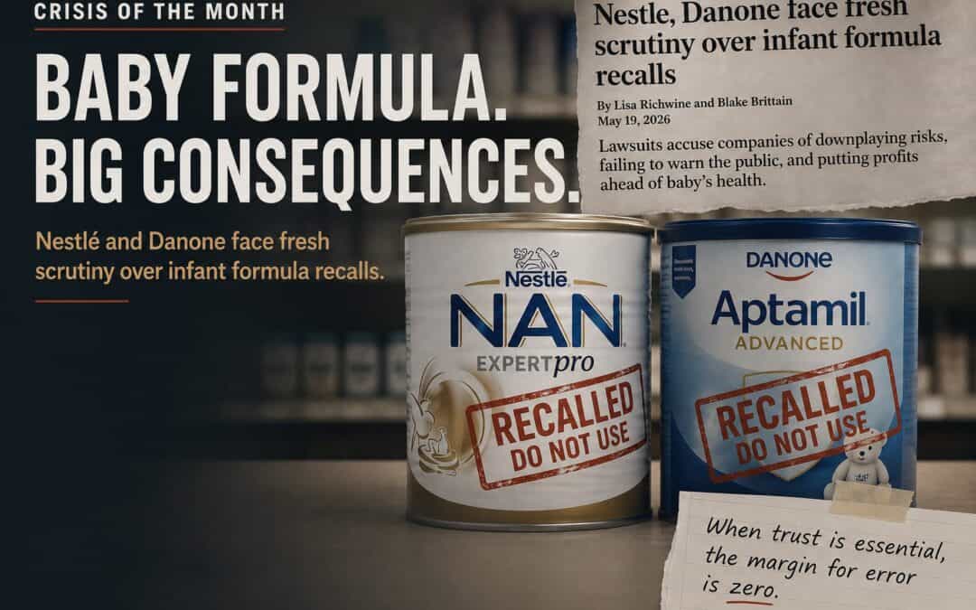 Formula for Distrust: What the Nestlé Recall Reveals About Stakeholder Confidence